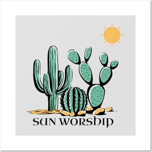 Sun Worship Posters and Art